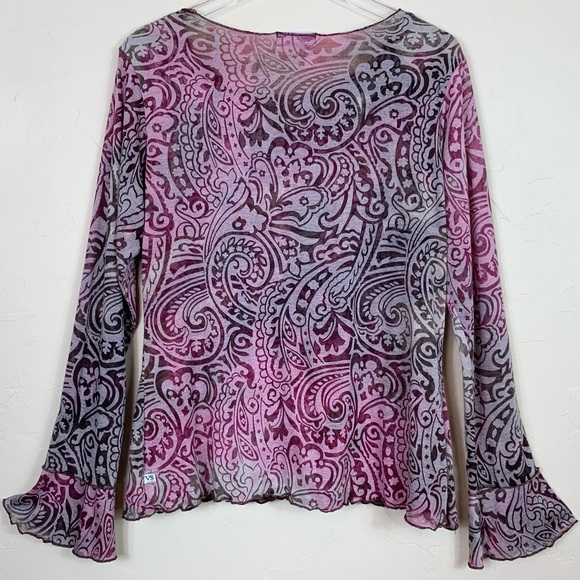 VINE STREET 5-in-1 Boho Chic Boutique Burnout L - Picture 5 of 8